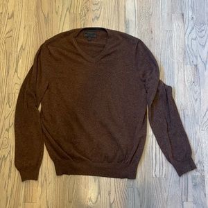 Jos. A Bank Reserve 100% Cashmere V-neck Sweater XXL